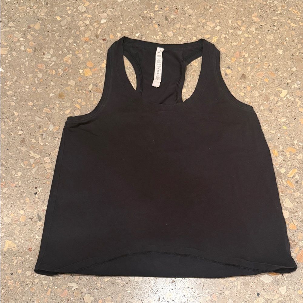 Lululemon Black Racerback Tank Top